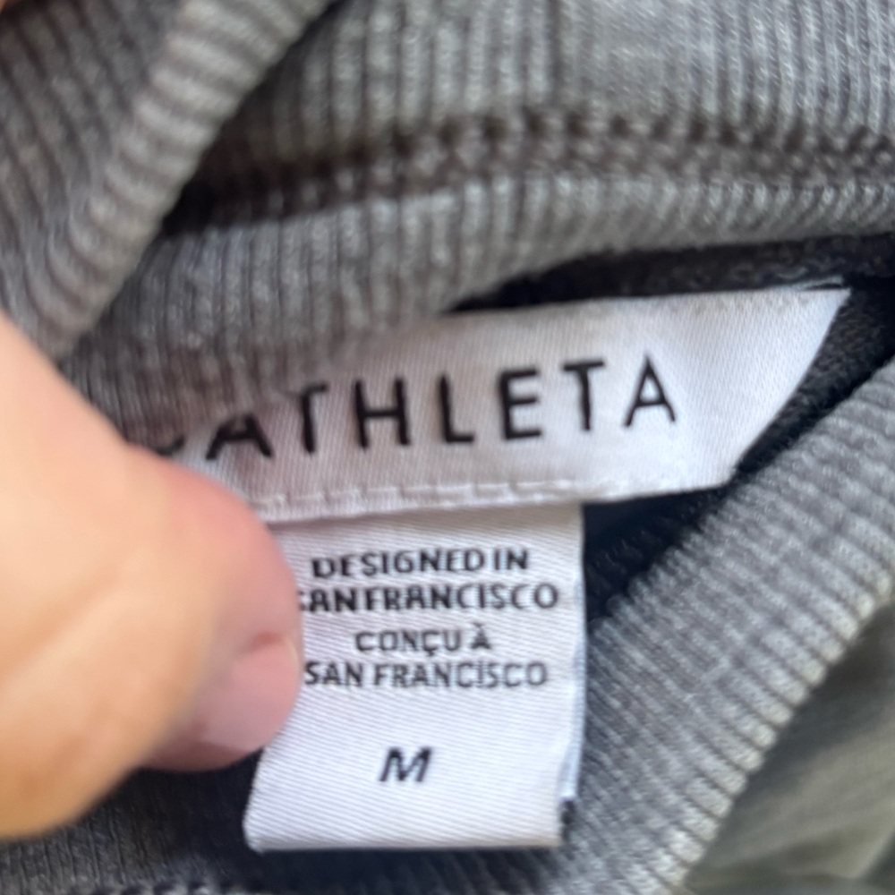 ATHLETA HEATHER‎ GREY DRAWSTRING WAISTBAND BALANCE JOGGER MEDIUM - Picture 9 of 9